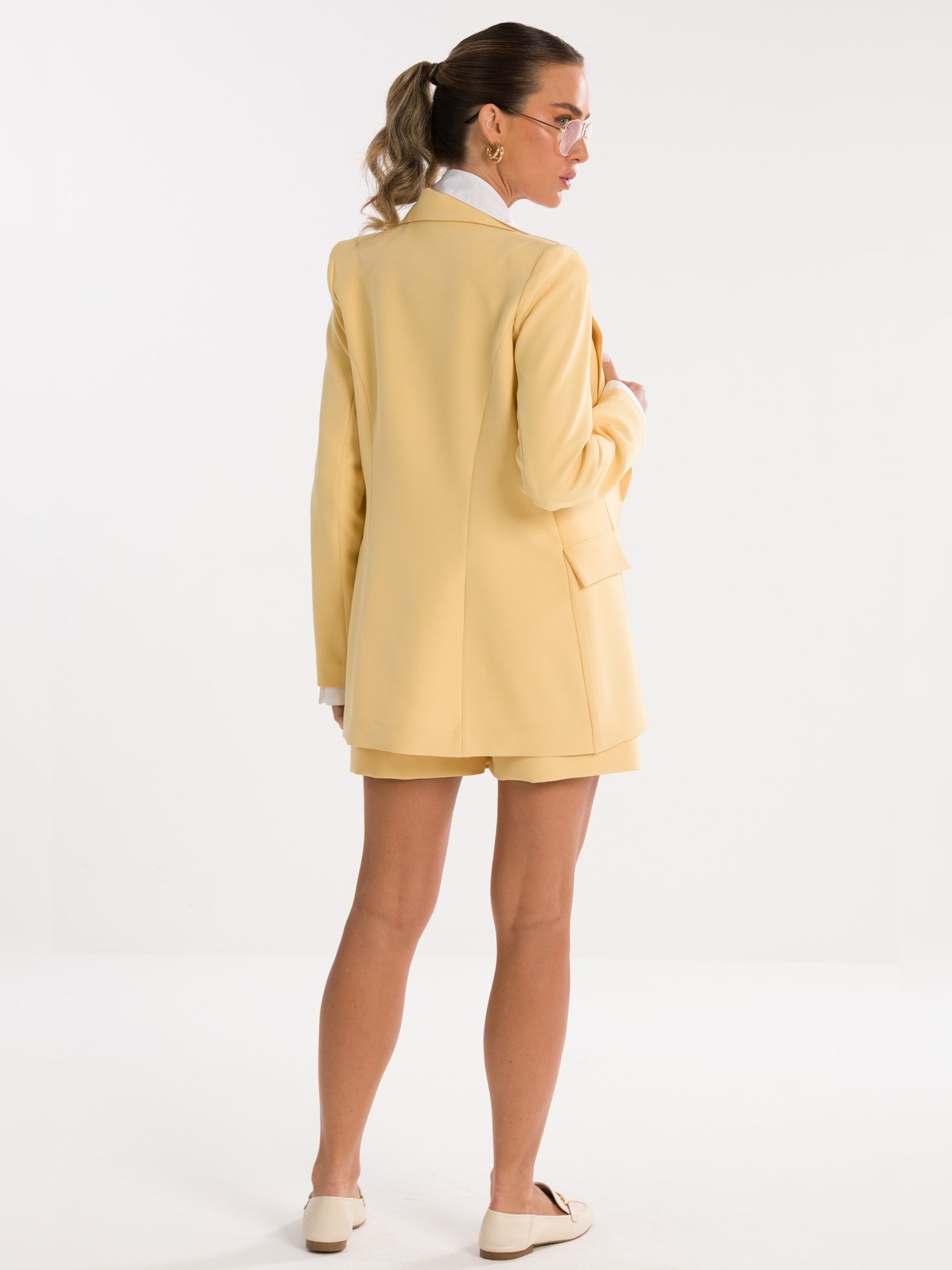 05 blazer alongado rebeca amarelo