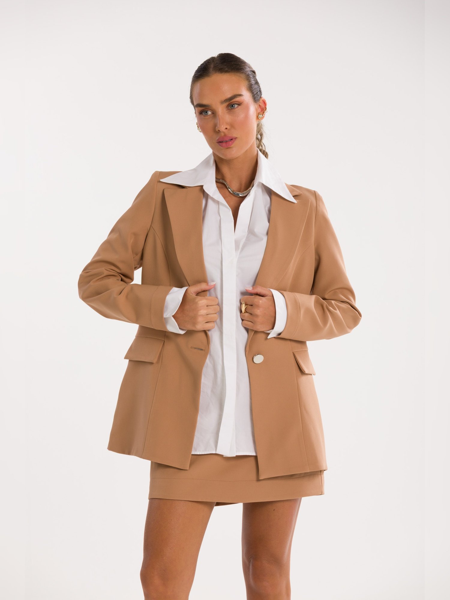 05 blazer alongado rebeca bege claro